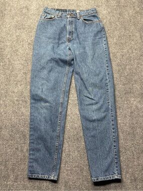VTG Levis Jeans Womens 10 (27x31) Blue 521 Tapered Fit Tapered Leg USA Made 90s